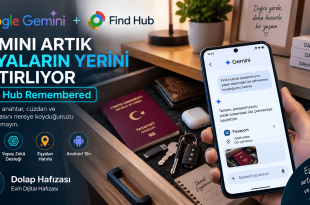 Google Gemini Find Hub ve Dolap Hafızası eşya konumu hatırlama
