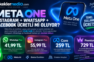 Meta One Instagram Plus WhatsApp Plus Facebook Plus Türkiye fiyatları ve abonelik özellikleri