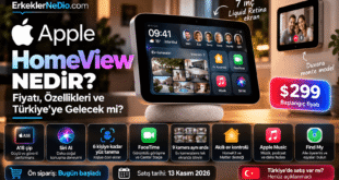 Apple HomeView 7 inç Siri AI akıllı ev ekranı fiyatı ve özellikleri