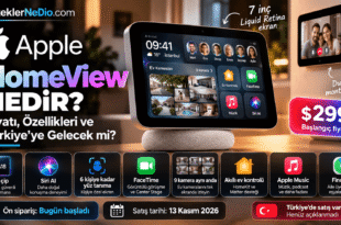 Apple HomeView 7 inç Siri AI akıllı ev ekranı fiyatı ve özellikleri